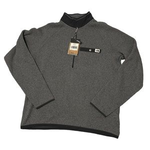 North Face 3 qt zip sweater